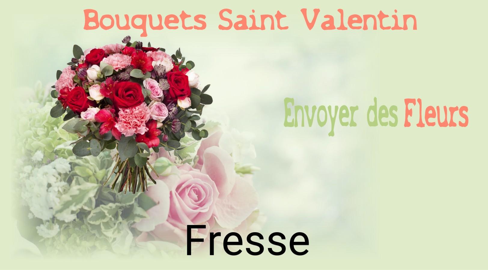 Roses de Saint-Valentin livrées à Fresse